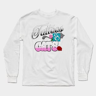 Tattoos n Cats Long Sleeve T-Shirt